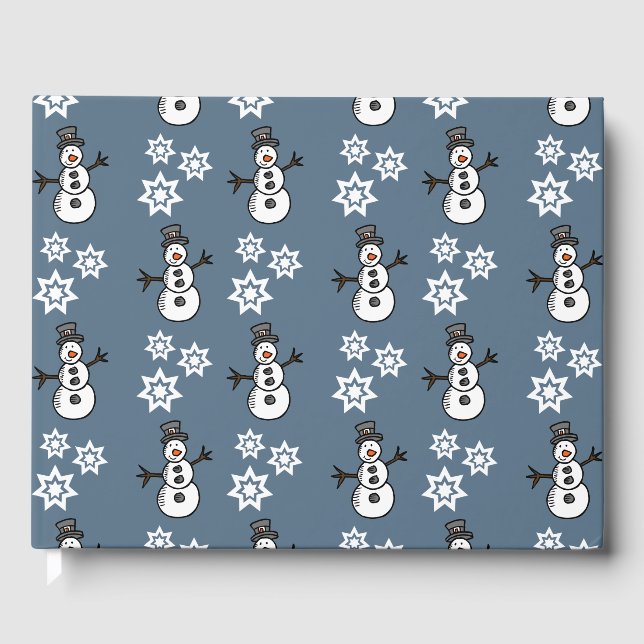 Snowman Guest Book (Front)