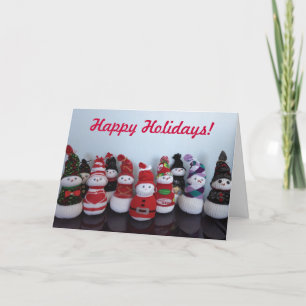Snowman Holiday Card