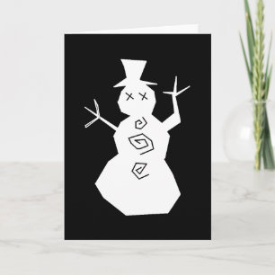 Snowman Holiday Card