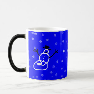 Snowman Holiday Christmas Mug Customisable