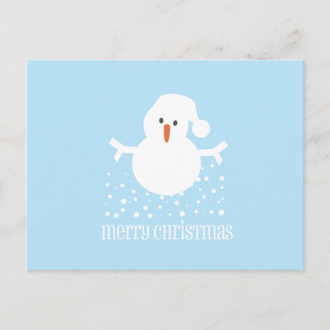 Snowman - Holiday Greetings (Front)