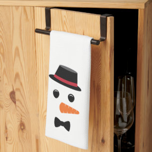 Snowman Home Decor for Christmas Kitchen Towel