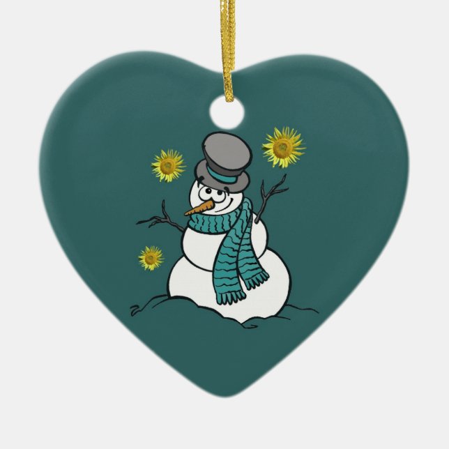 Snowman Hope Ornament (Front)