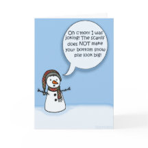 Snowman Humour