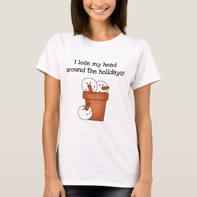 Snowman Humour T-shirts and Gifts (Front)