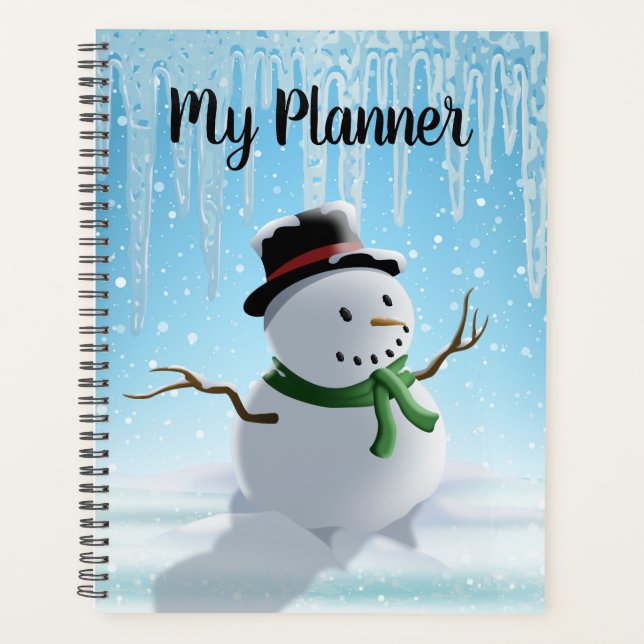 Snowman, Ice Cycles and Snow Planner (Front)