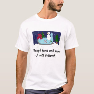 Snowman in a Sleigh T-Shirt