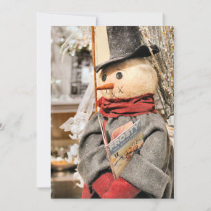 Snowman Invitation