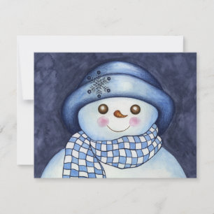 Snowman Invitation