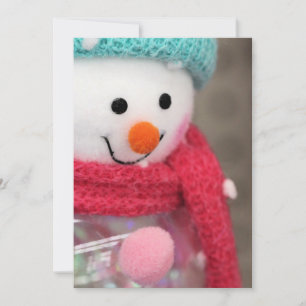 Snowman Invitation