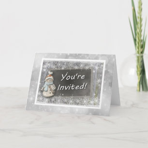 Snowman Invitation