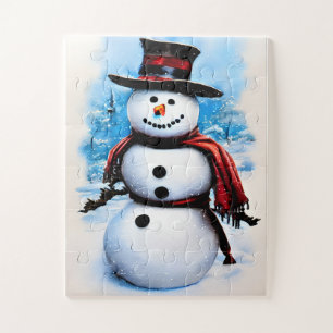 Snowman  jigsaw puzzle