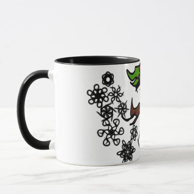 Snowman joy mug (Left)