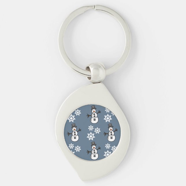 Snowman Key Ring (Front)