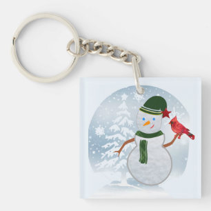Snowman  key ring