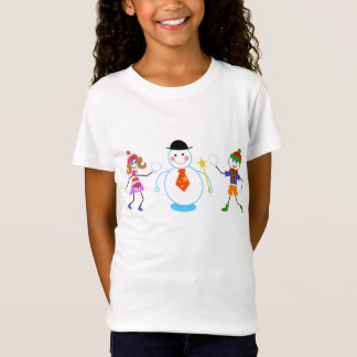 Snowman Kids T-Shirt