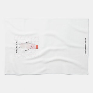 Snowman Kitchen Towel