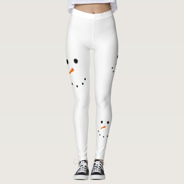 Snowman Leggings (Front)
