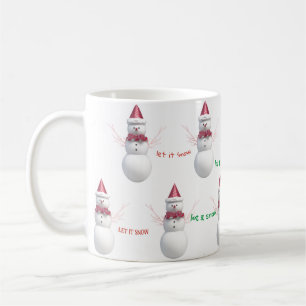 Snowman Let it Snow Mug
