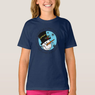Snowman Let It Snow T-Shirt