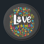 Snowman Love Christmas Decorations Magnet<br><div class="desc">Cute design of a Gingerbread Snowman Love Christmas Decorations decorations. Makes a special present for anyone during the holiday season.</div>