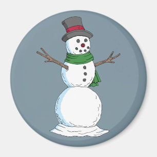 Snowman Magnet