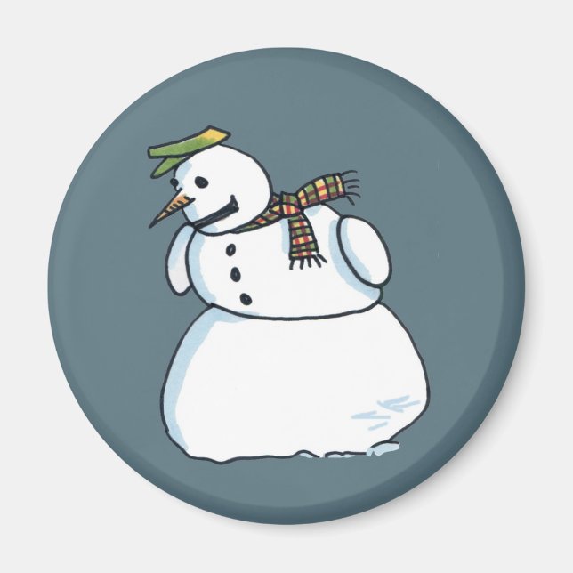 Snowman magnet (Front)