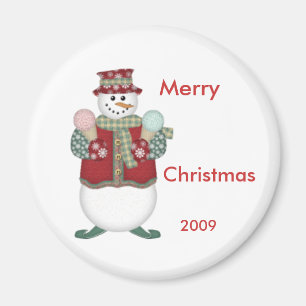 Snowman Magnet