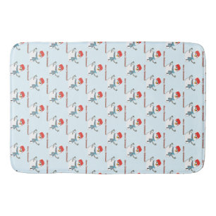 Snowman. Merry Christmas! Bath Mat