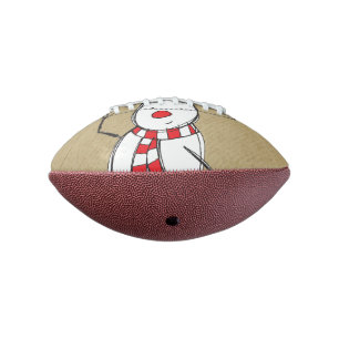 Snowman Mini Football American Football