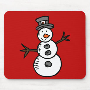 Snowman Mouse Mat
