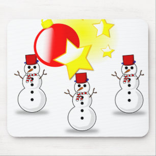 Snowman Mouse Pad