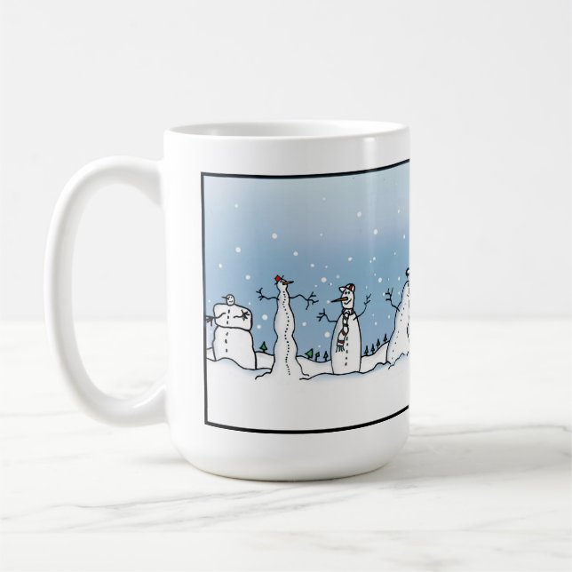 Snowman Mug (Left)