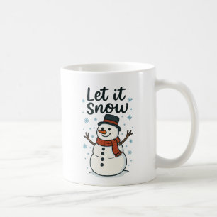 Snowman Mug – Cozy Winter Christmas Coffee Cup
