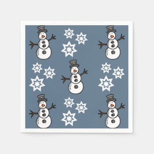 Snowman Napkin