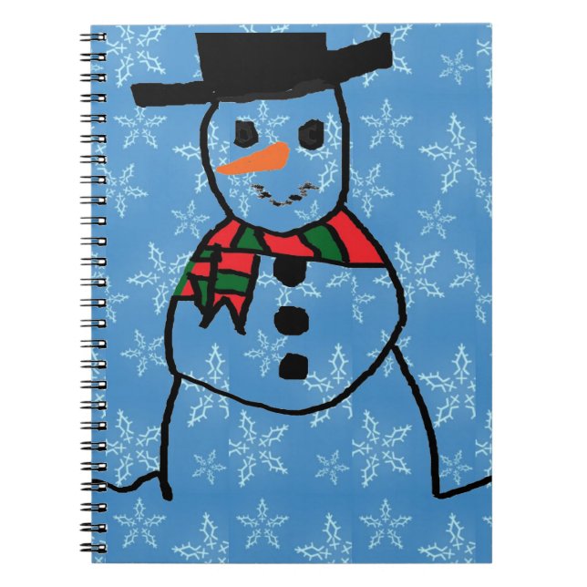 Snowman Notebook (Front)