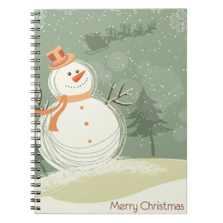 Snowman Notebook