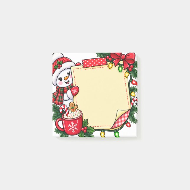 Snowman Notes (Front)