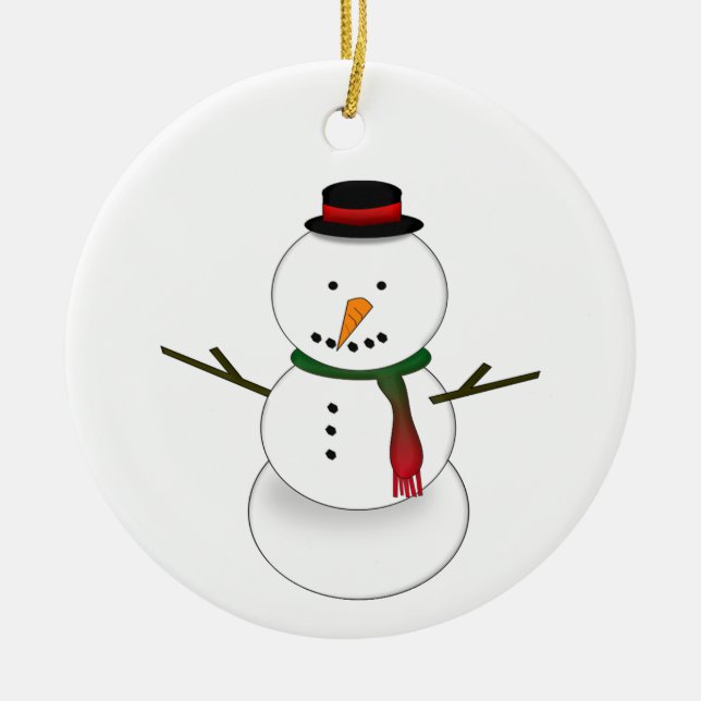 Snowman Ornament (Front)