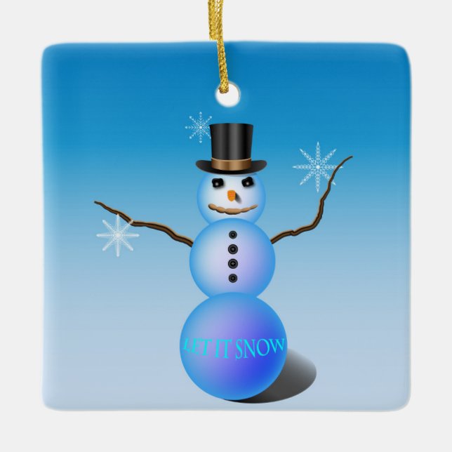 Snowman Ornament (Front)