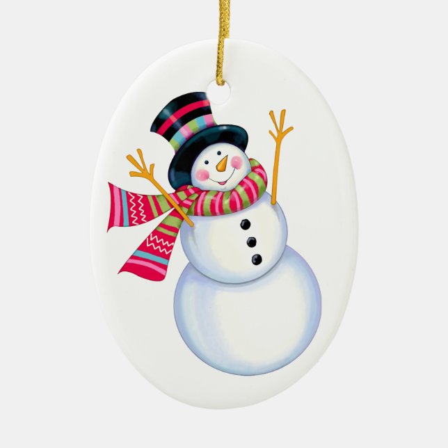 Snowman Ornament - SRF (Front)