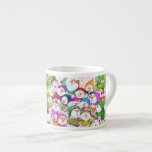 Snowman Party Christmas Espresso Cup<br><div class="desc">Espresso Cups with Happy Snowmans Merry Christmas Party Funny Drawing Snowman Celebration Espresso Mugs - or Choose / Add Your Unique Text / Font / Colour - Make Your Special Mugs Gift - Resize and move or remove and add elements / image with customisation tool ! - Drawing and Design...</div>