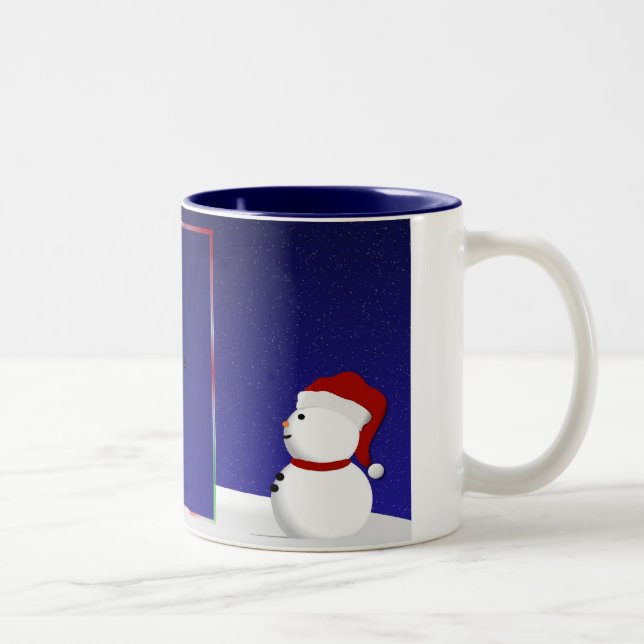Snowman Photo Mug (Right)