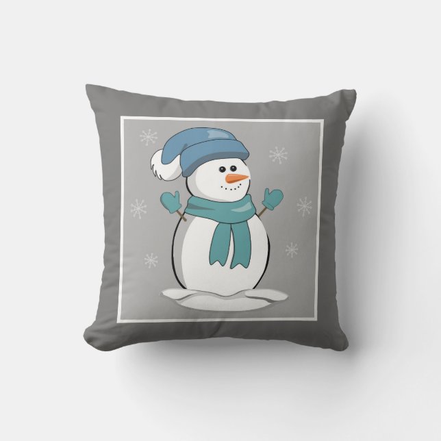 Snowman Pillow (Front)