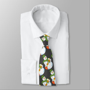 Snowman Plumber Tie