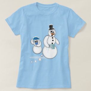 Snowman Poop T-Shirt