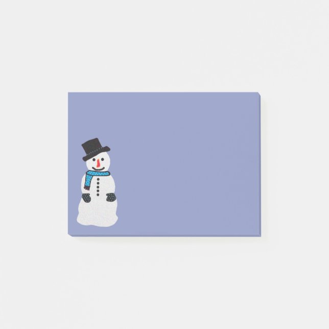 Snowman Post-it® Notes (Front)