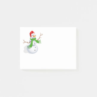Snowman Post-it Notes
