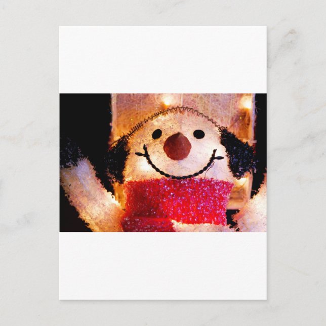 SNOWMAN POSTCARD (Front)