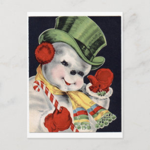 Snowman Postcard